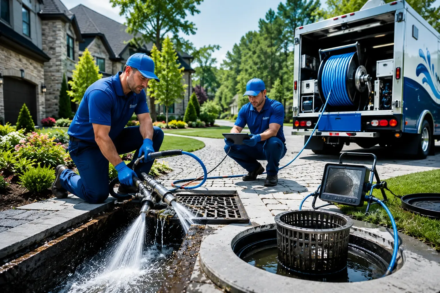 Local outdoor drain cleaning professionals in Bickmore, WV
